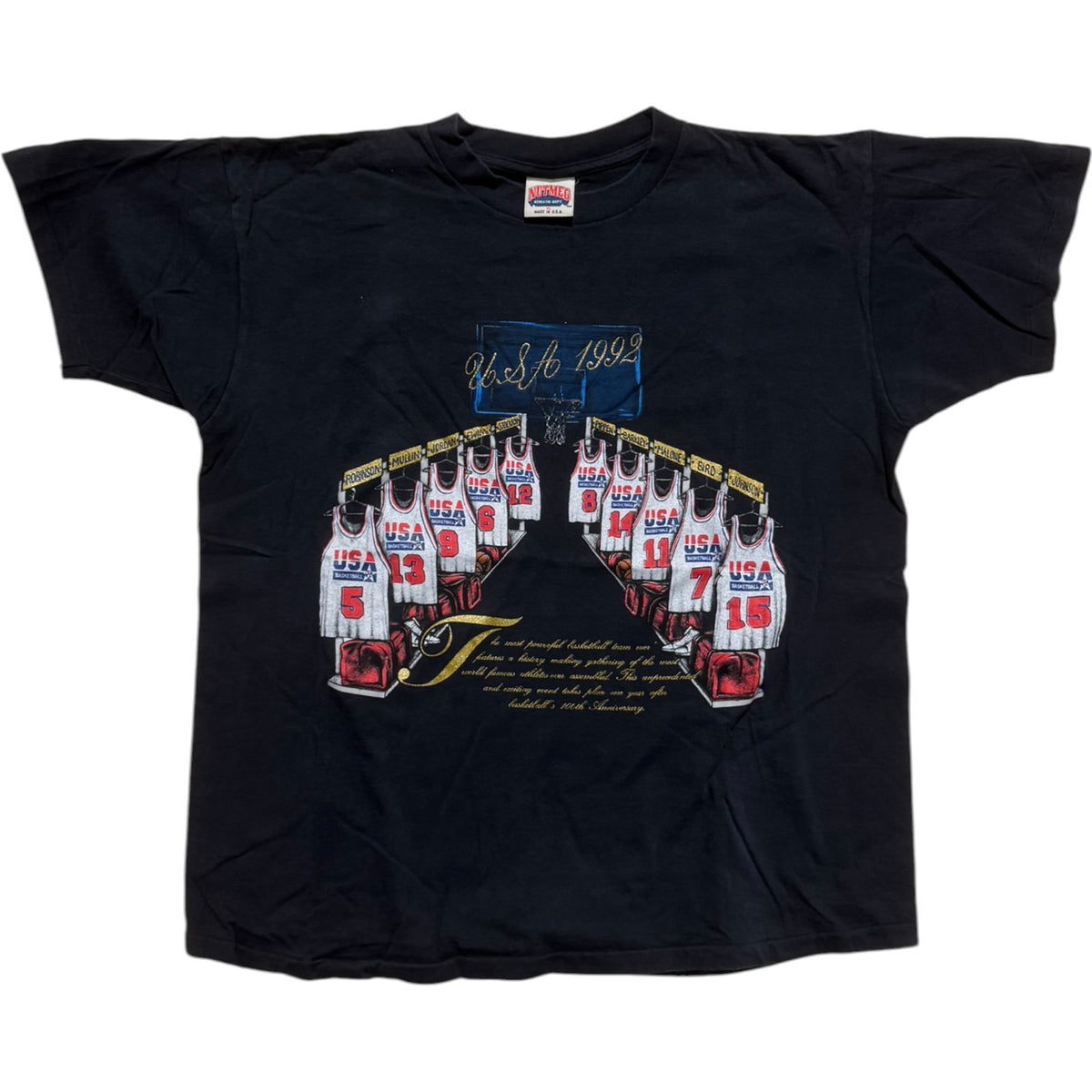 Olympic USA Basketball Locker Room Tee
