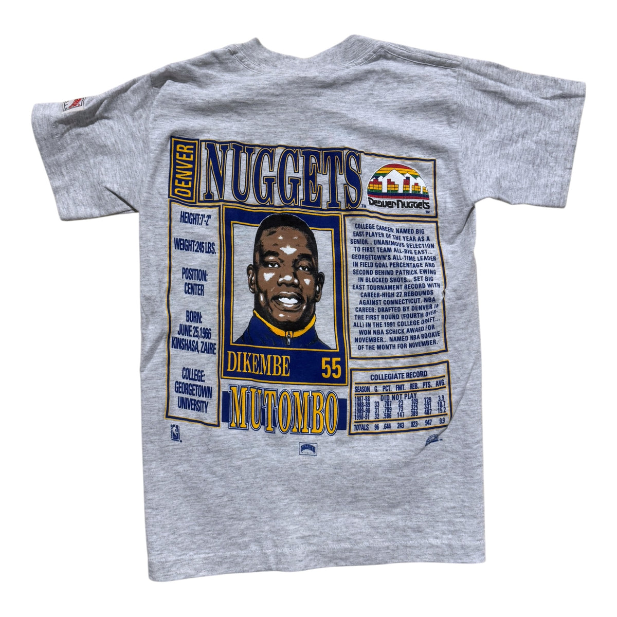 Mutombo Nuggets Youth Tee