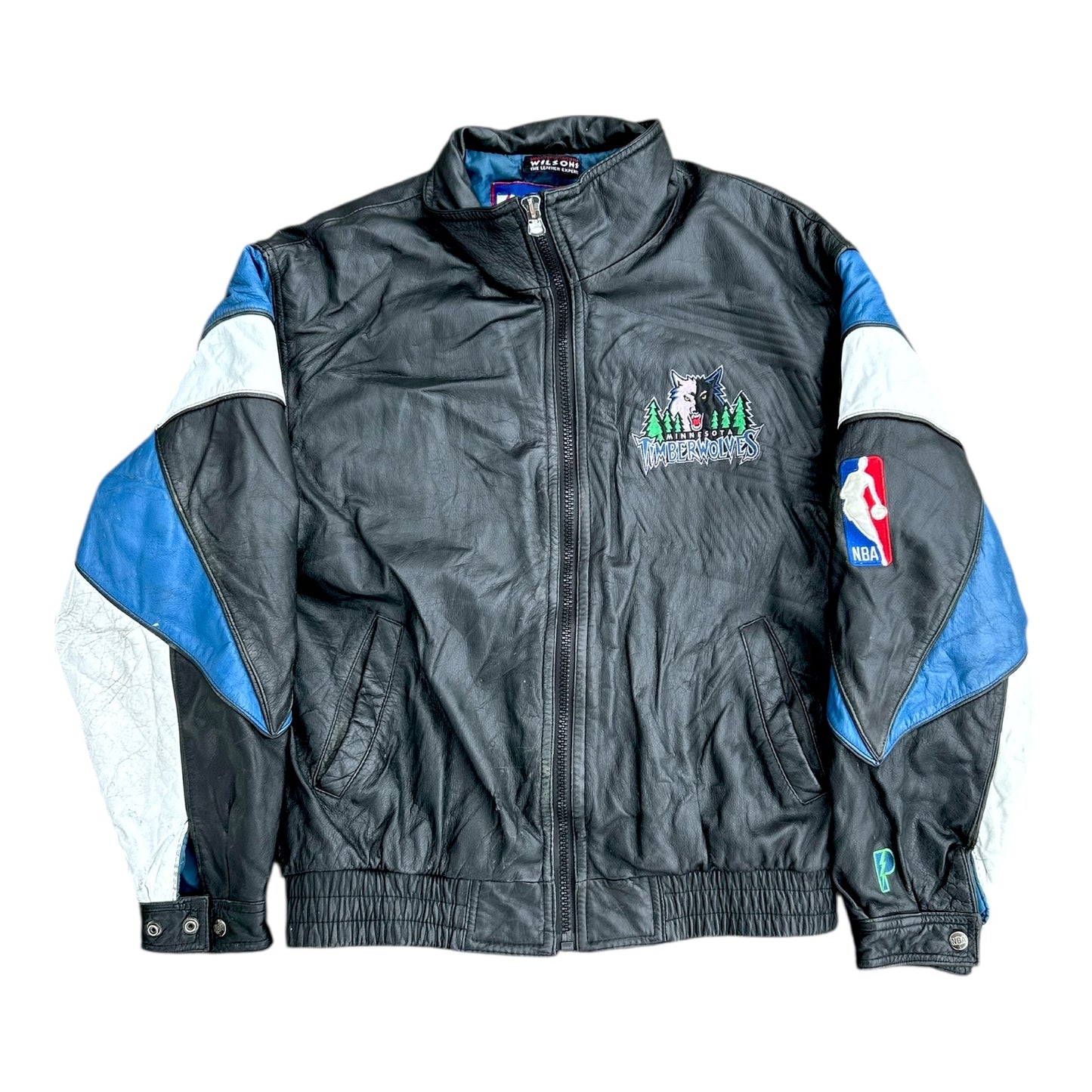 MN Timberwolves Leather Jacket