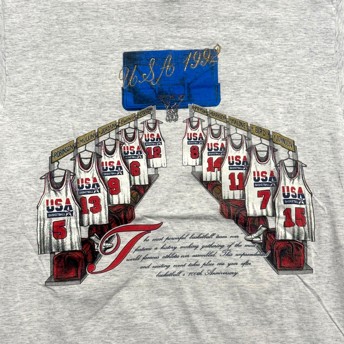 USA Olympic Basketball Tee (1992)