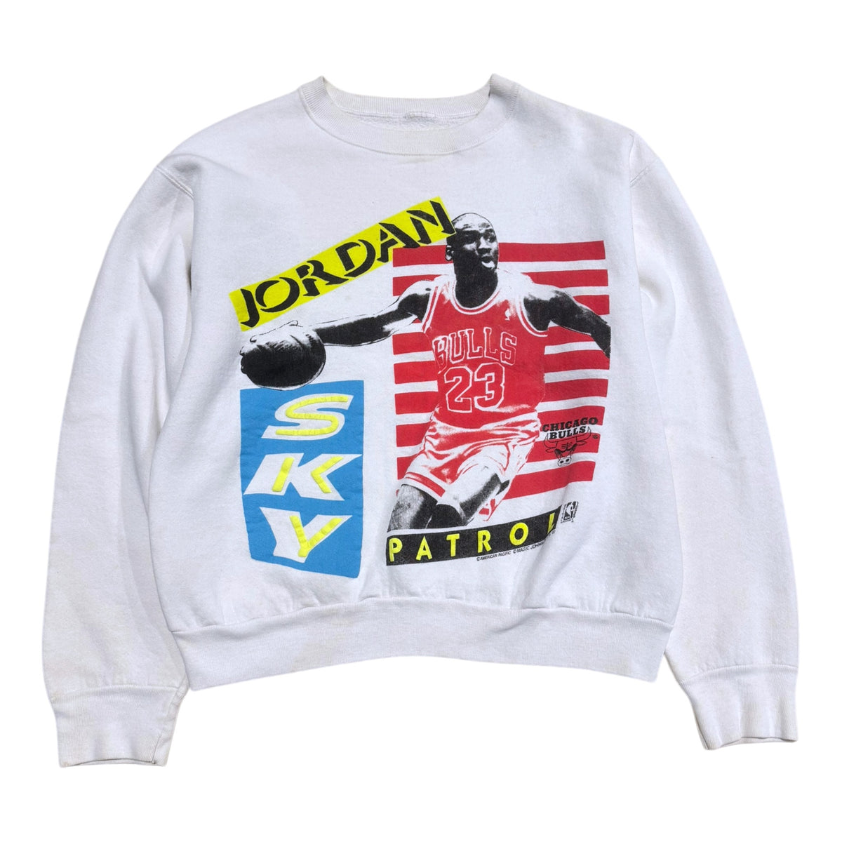 Michael Jordan Bulls Cropped Crewneck