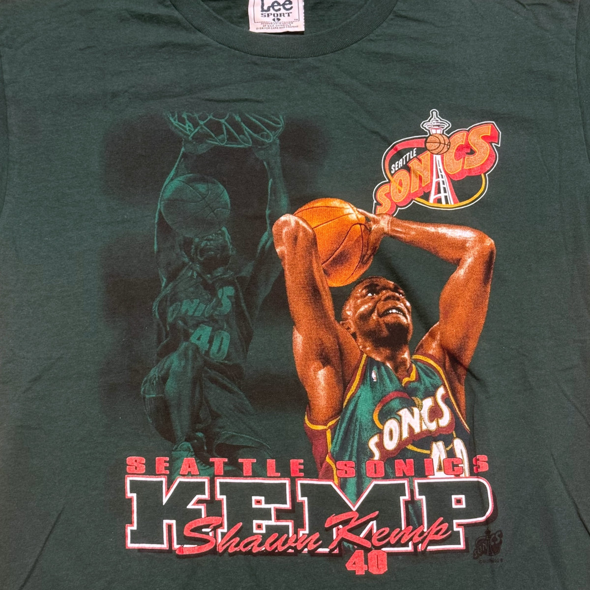 Shawn Kemp Seattle Sonics Tee