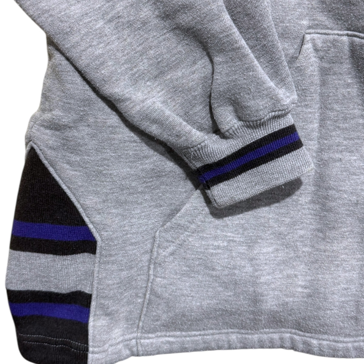 Lakers Embroidered Micro Zip Hoodie