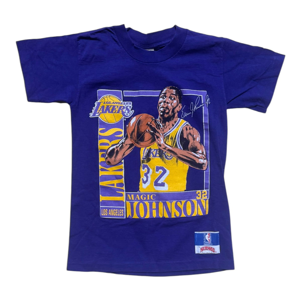 Magic Johnson Lakers Youth Tee