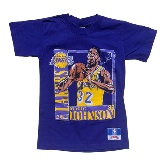 Magic Johnson Lakers Youth Tee