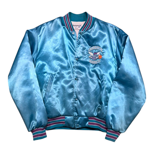 90's Hornets Satin Jacket