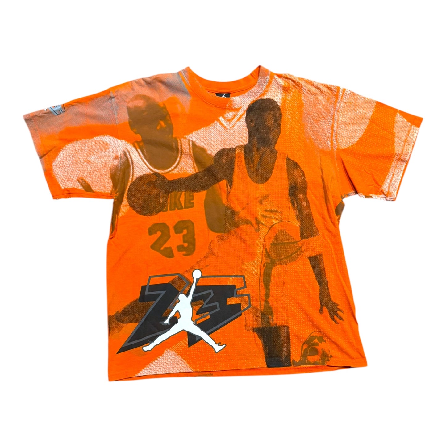 Orange Jordan AOP Tee