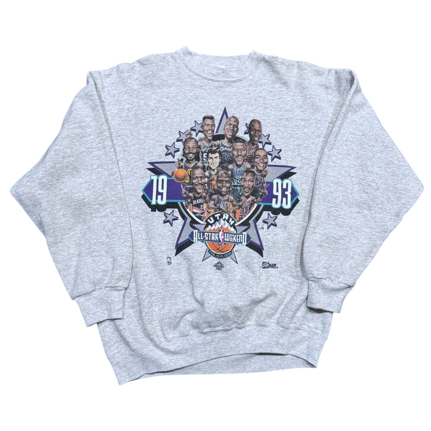 1993 NBAオールスター スウェット サイズL Men's Mitchell & Ness Black 1993 NBA All-Star Weekend Hardwood